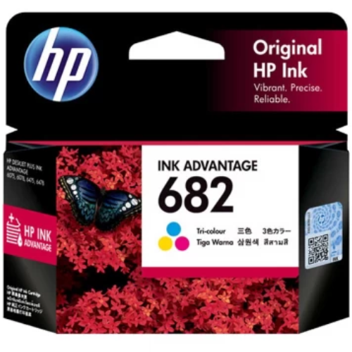 HP 682 Tri Color 3YM76AA Original Ink Advantage Cartridge. 