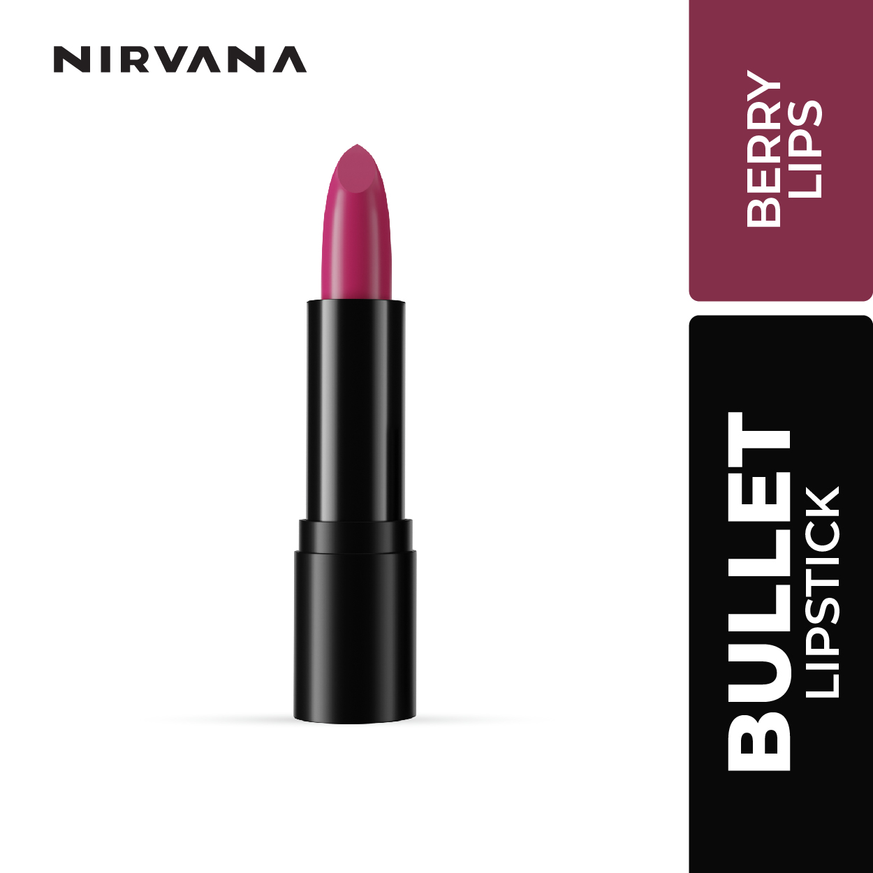 Nirvana Color Matte Color - Berry Lips- 5gm