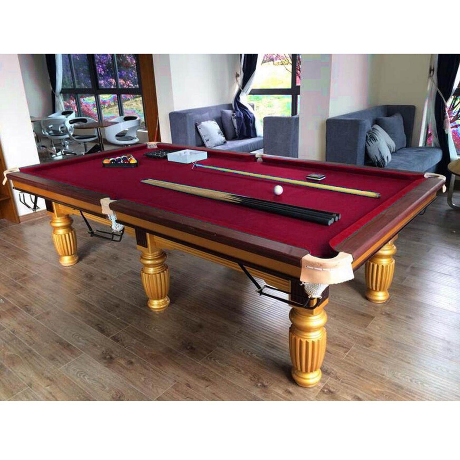 Wool Blend Billiard Cloth Pool Table Felt for 7' 8' 9' Pool Table Pre Cut Bed & Rails. 