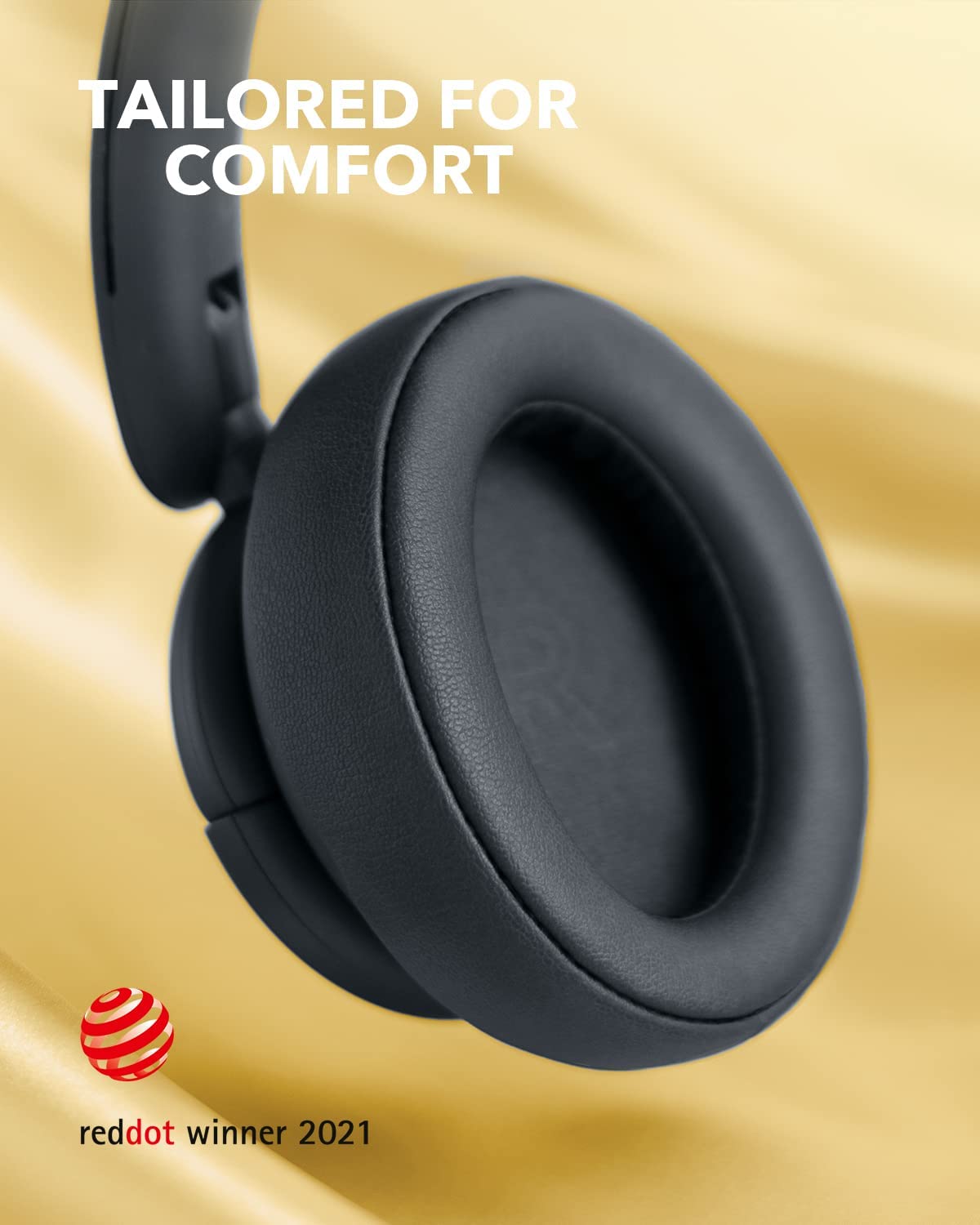 Soundcore by Anker Life Q35 Multi Mode Active Noise Cancelling wireless bluetooth Headphones, Hi-Res, 40H Playtime, Clear Calls. 