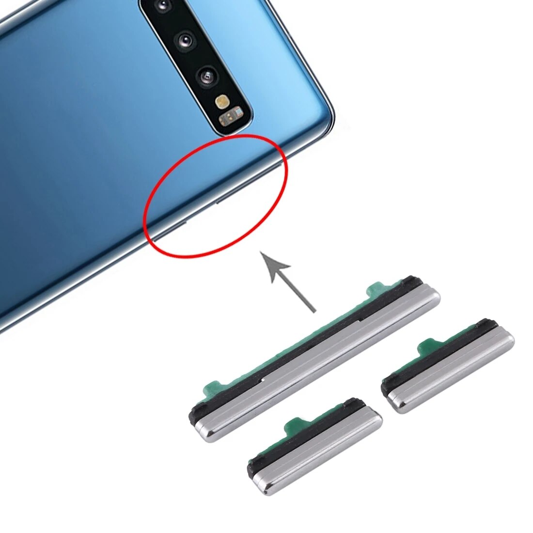 Power Button and Volume Control Button for Samsung Galaxy S10 5G S10e. 