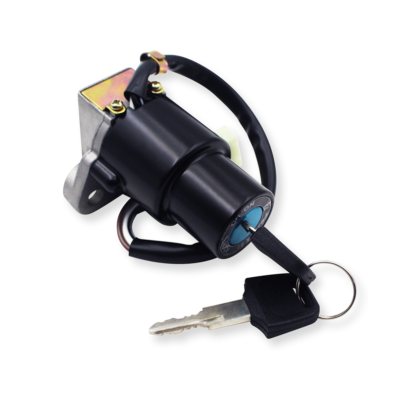 Motorcycle Ignition Switch Lock With Key Set For KLR650. 