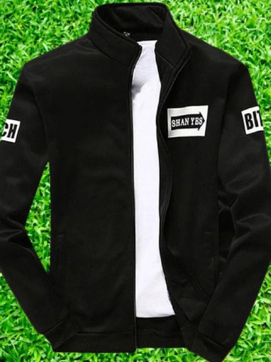 Shan Yes Trendy Winter Jacket For Men-Black -  Jacket For Men - Jacket For Men - Winter Collection For Men - Jacket - Jacket For Men - Jacket For Men. 