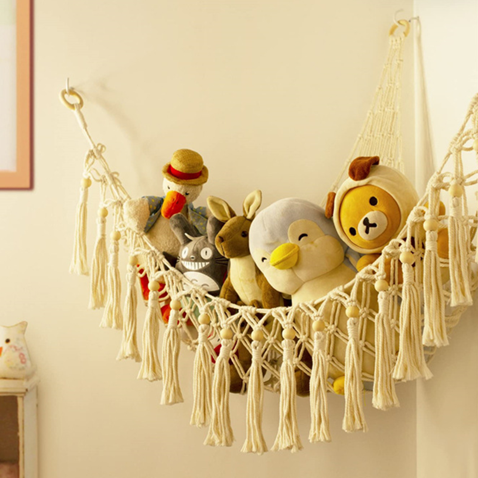 Stuffed Animal Storage With Light Plush Toy Net Hammock For Stuffed Animals Fayshow. 