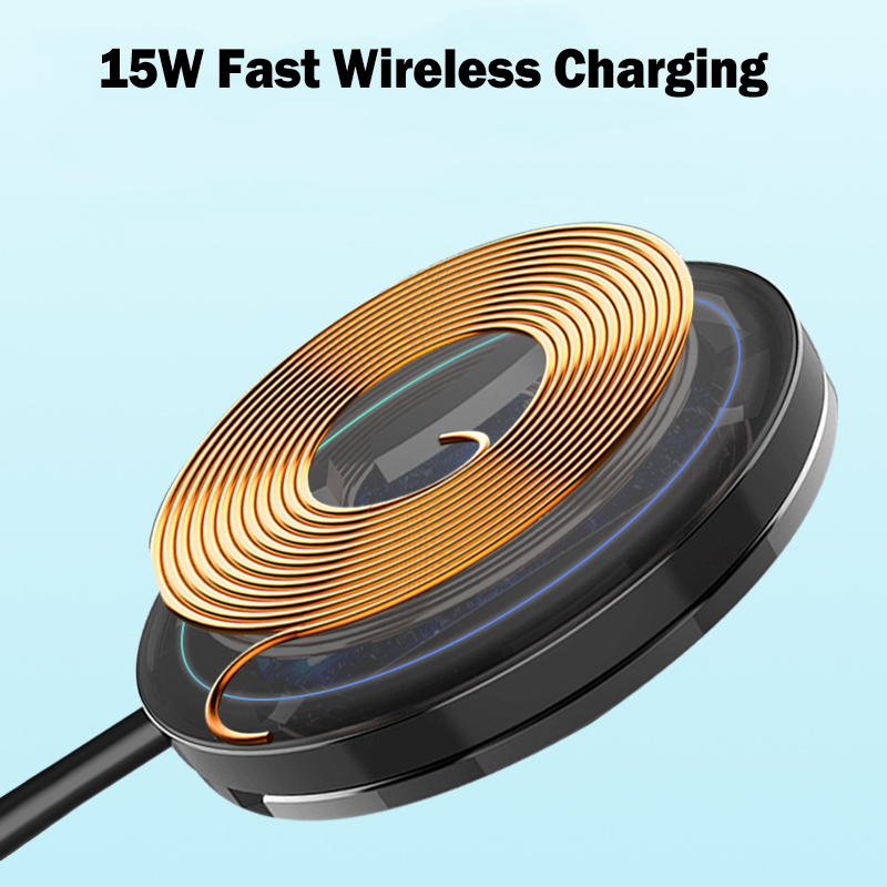 15W Magnetic Wireless Charging for Infinix Note 40 Pro / Note 40 Pro+ / Note 40 40S Wireless Charger Stand for MagCharge. 