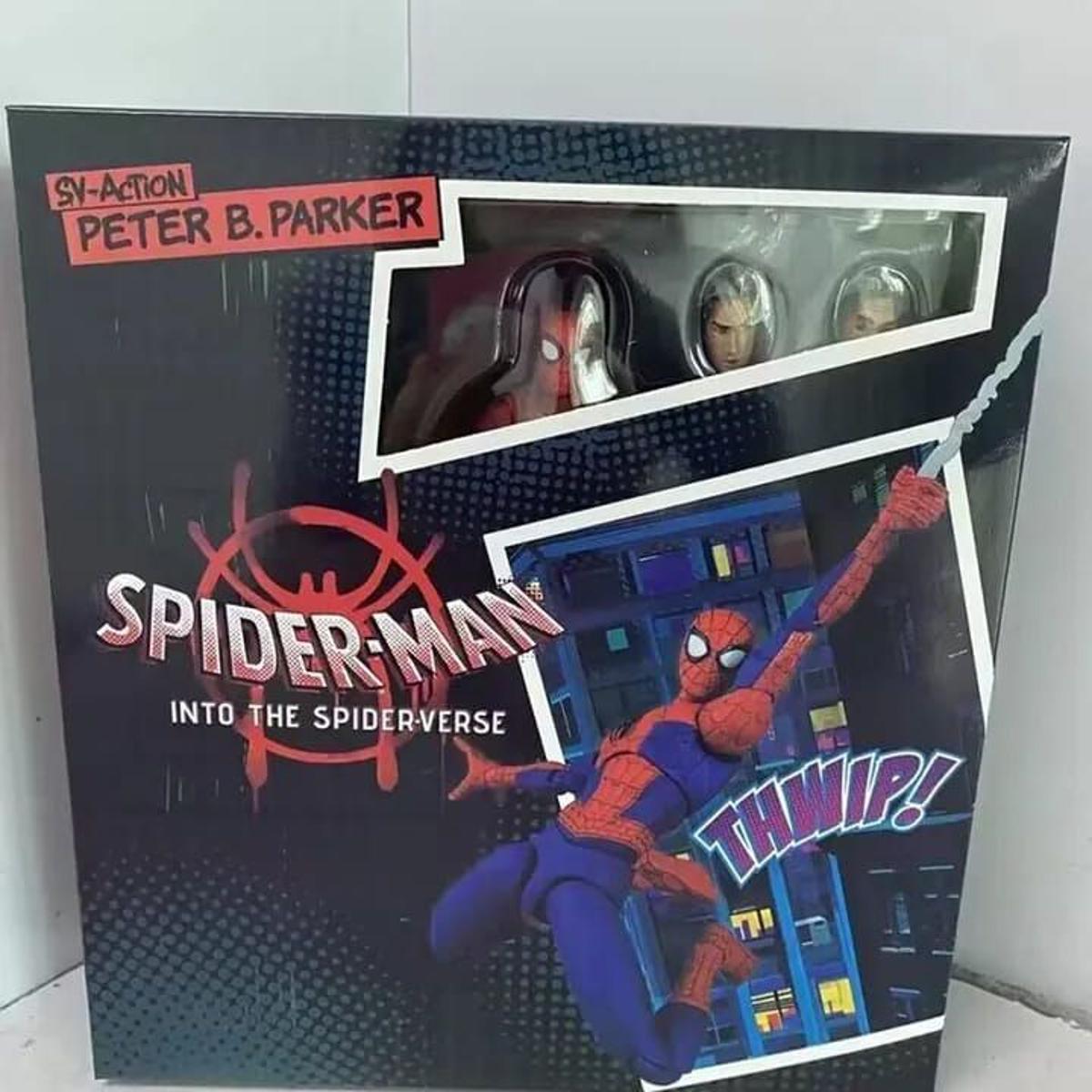 Spider-Verse Action SV Peter B. Parker Sentinel Miles Spider Man Action Figure
