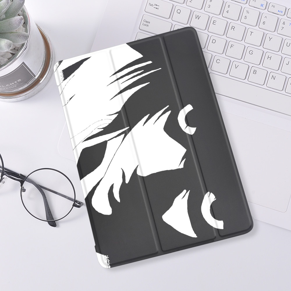【3C VictoryEagle】Anime Death Note For iPad 10.2 Case Soft Back Protective Covers iPad 8th Generation Case Air 4 Coque Mini 2 5. 