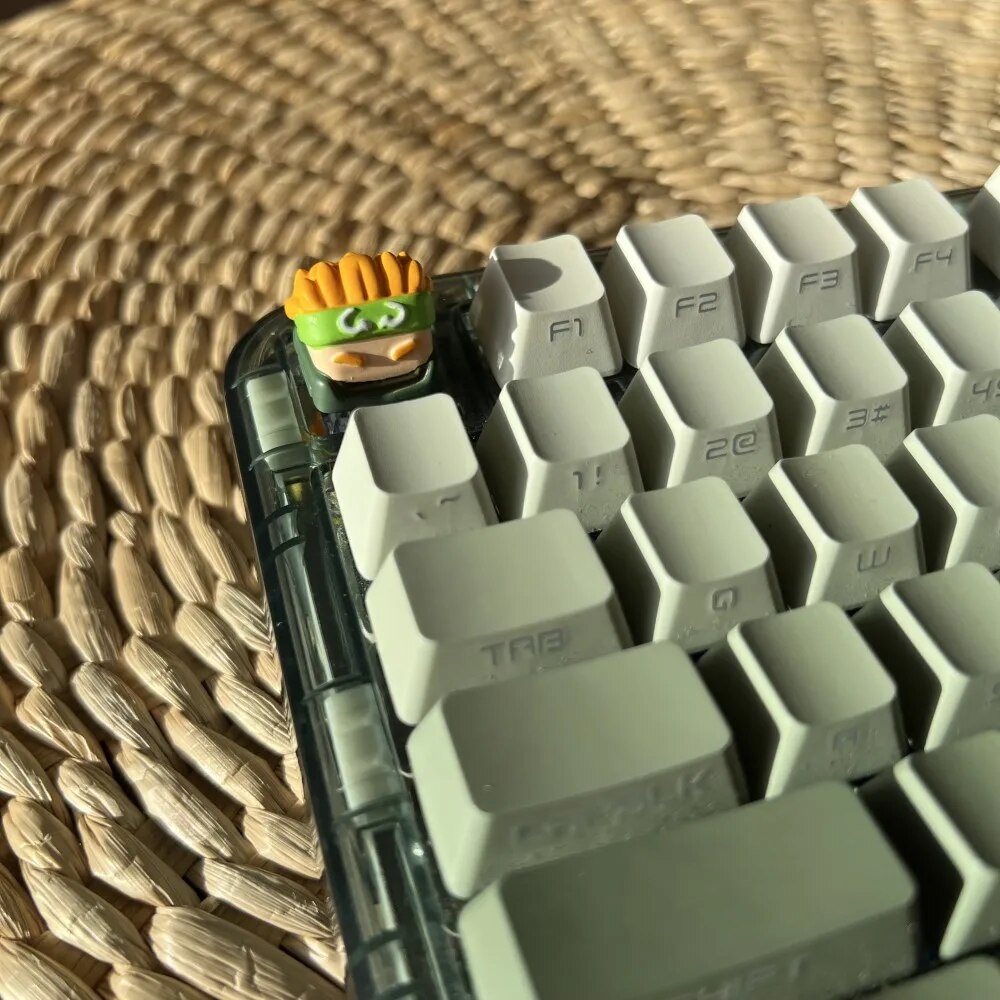 Valorant Keycap Gekko Wingman Anime Keycap Original Resin Keyboard Cap Custom Artisan Key Cap for Mechanical Keyboard Gamer Gift. 