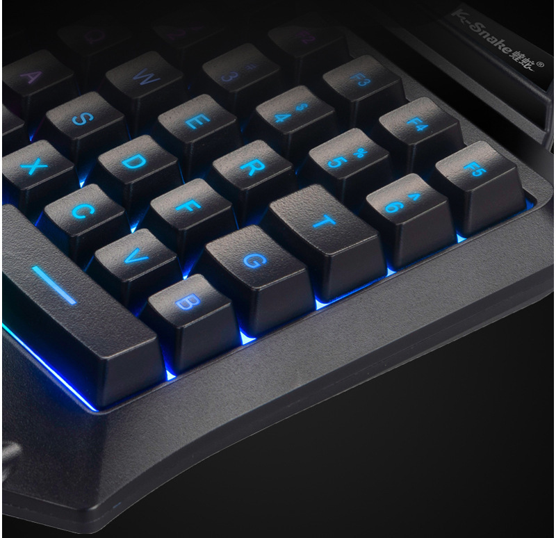 G92 One Handed Keyboard Mobile Game Luminous Mechanical Feel Keyboard Keypad Amazon Wholesale. 