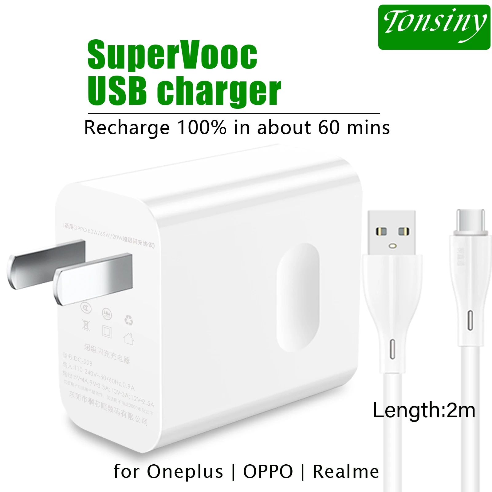 For Realme Charger, Super Dart for Realme 10 11 Pro/Gt5/C55/c35/c53 Adapter,SuperVooc charger for OPPO, Warp charger for Oneplus. 