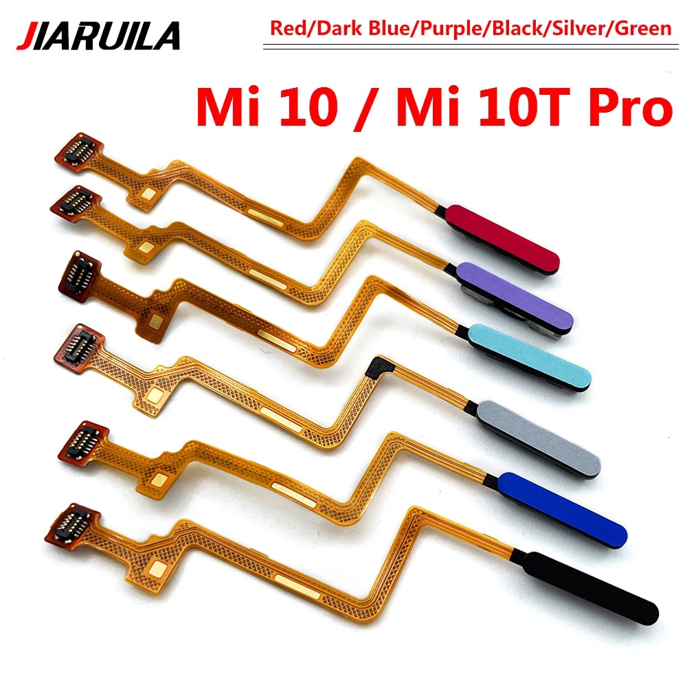 Tested For Xiaomi Mi 10T Pro / Mi 10T Lite 11T Pro FingerPrint Sensor Scanner Key Flex Cable Power Button Touch ID. 