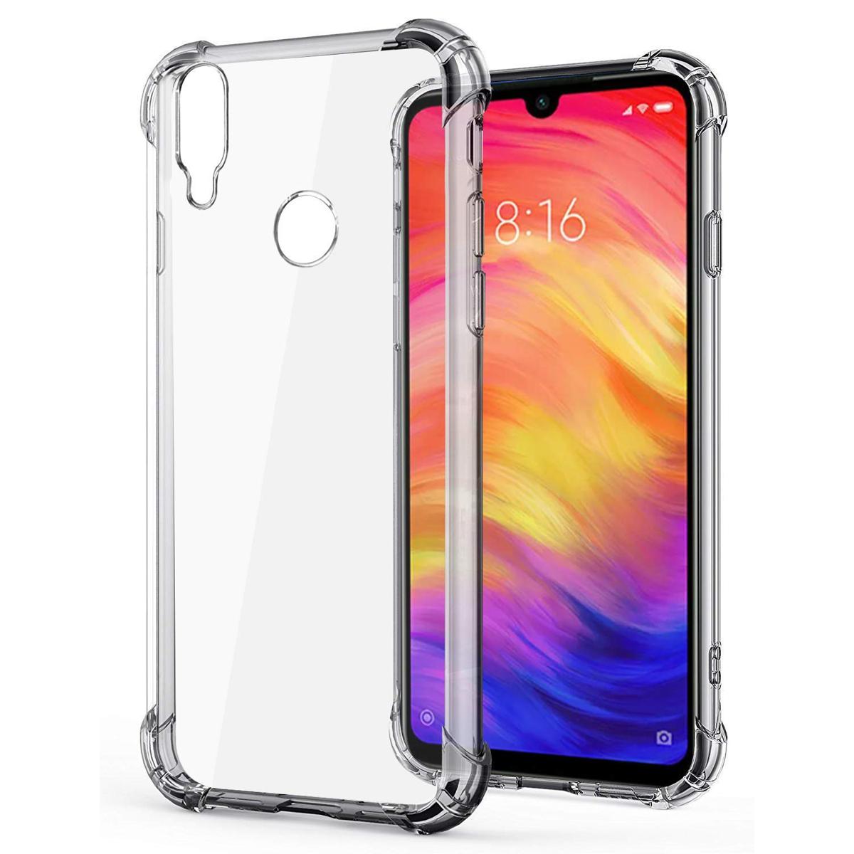 For Xiaomi Redmi Note 7/Note 7 Pro/Note 7s  Soft TPU Transparent Phone Case Protective Back Cover