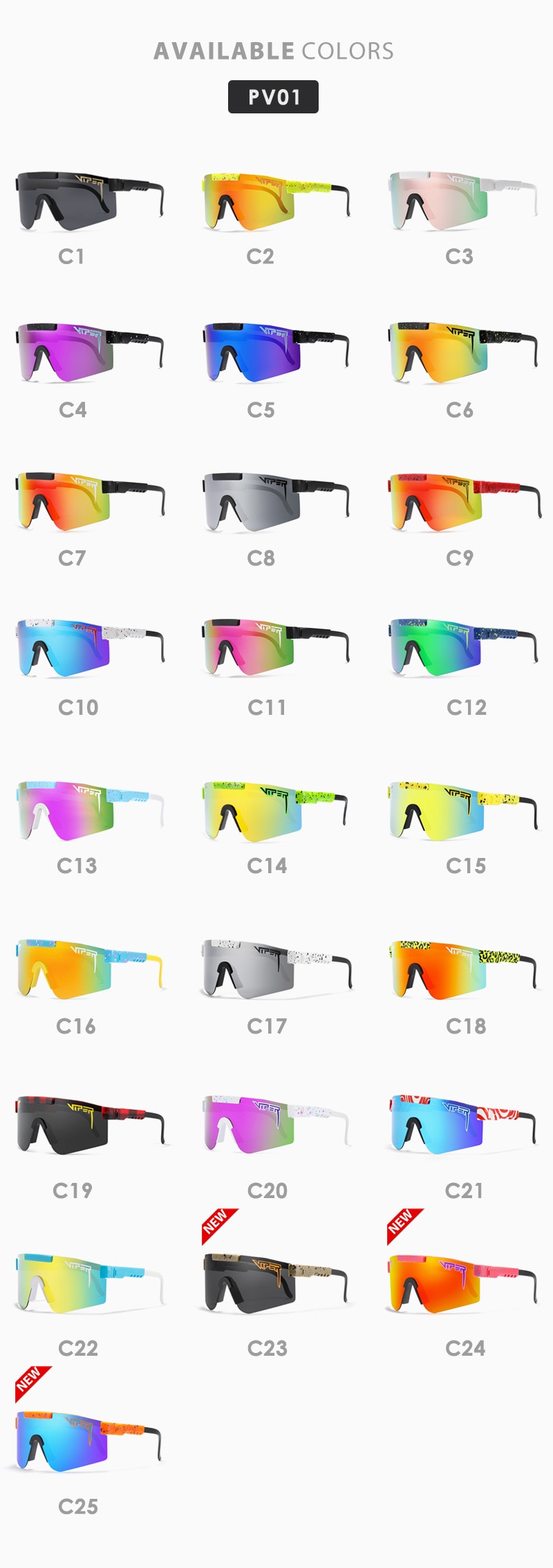 NEW Brand Rose women red pit viper Sunglasses double wide polarized men mirrored lens tr90 frame uv400 protection wih case. 
