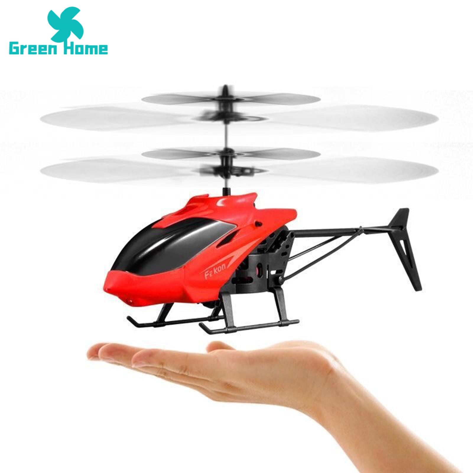 【3C VictoryEagle】Green Home Remote Control Helicopter Remote Control Airplane Helicopter Toy. 