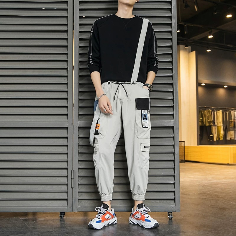 Jogger Leisure Sports Trousers Men Hip 