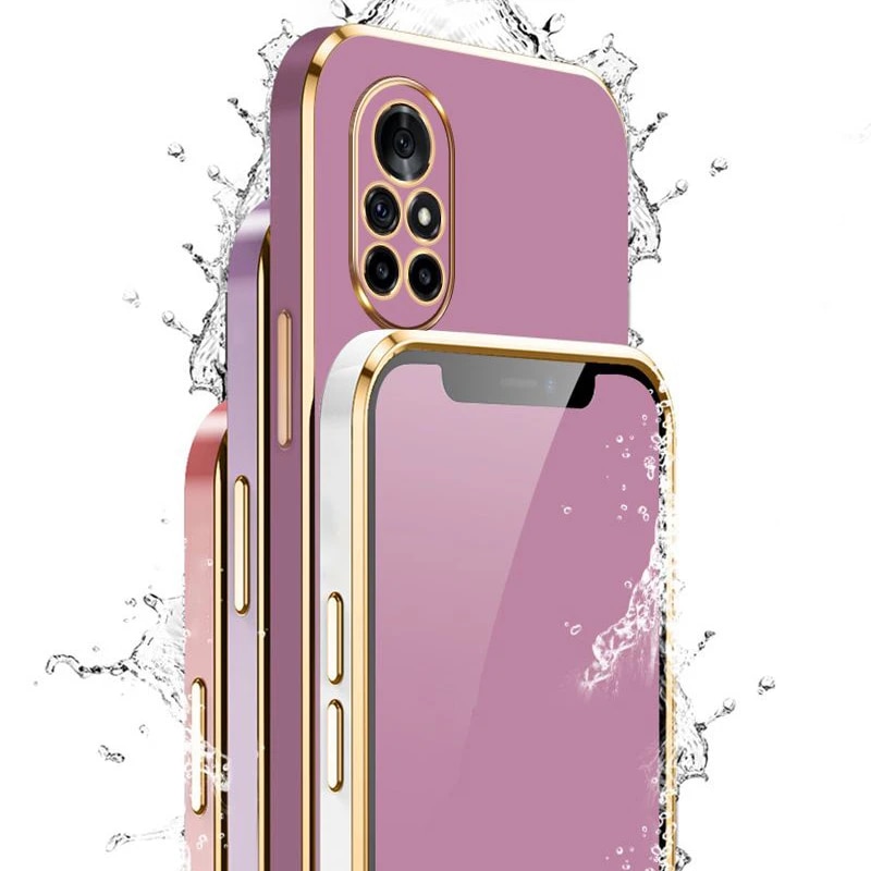 For Huawei nova 8 Case Huawei nova 8 Pro Cover ANG-LX1 ANG-LX2 Phone case Luxury Square Plating Shockproof NOVA8 pro Back Cover. 