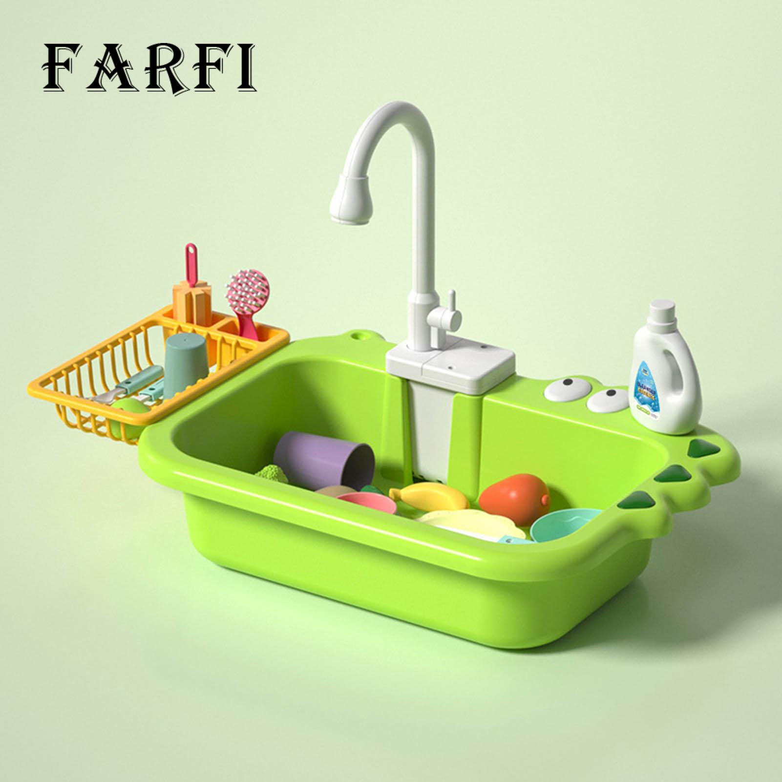Children Electric Dishwashers 1 Set 7l Childrens Electric Dishwasher Kitchen Toy Set Simulation Playset Realistic Kitchen Toys for Girls. 