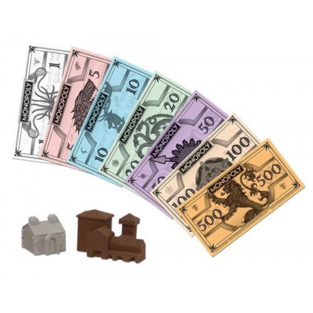 Monopoly Game of Thrones Party Board Game Toy Monopoly Card. 