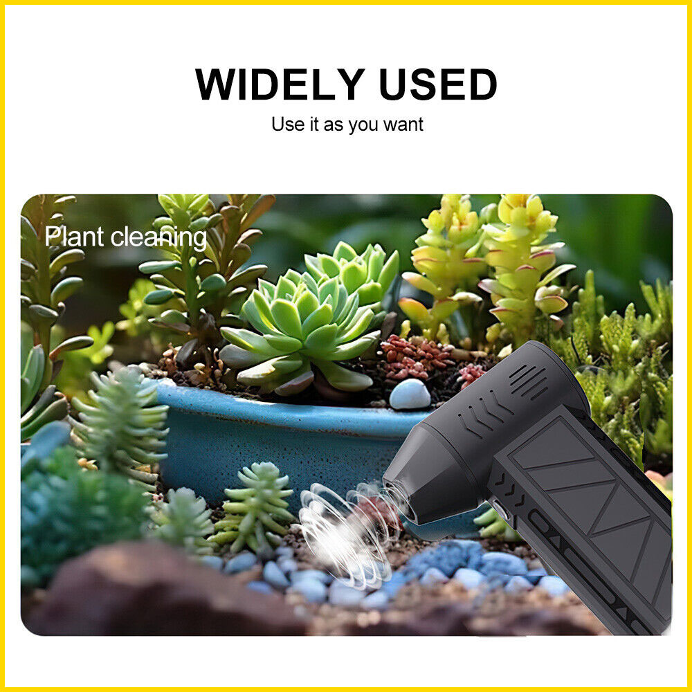 High Speed Mini Blower Low Noise Compact Size Efficient Design Jet Blower Lightweight Powerful Fan for Home Use Outdoor Events. 