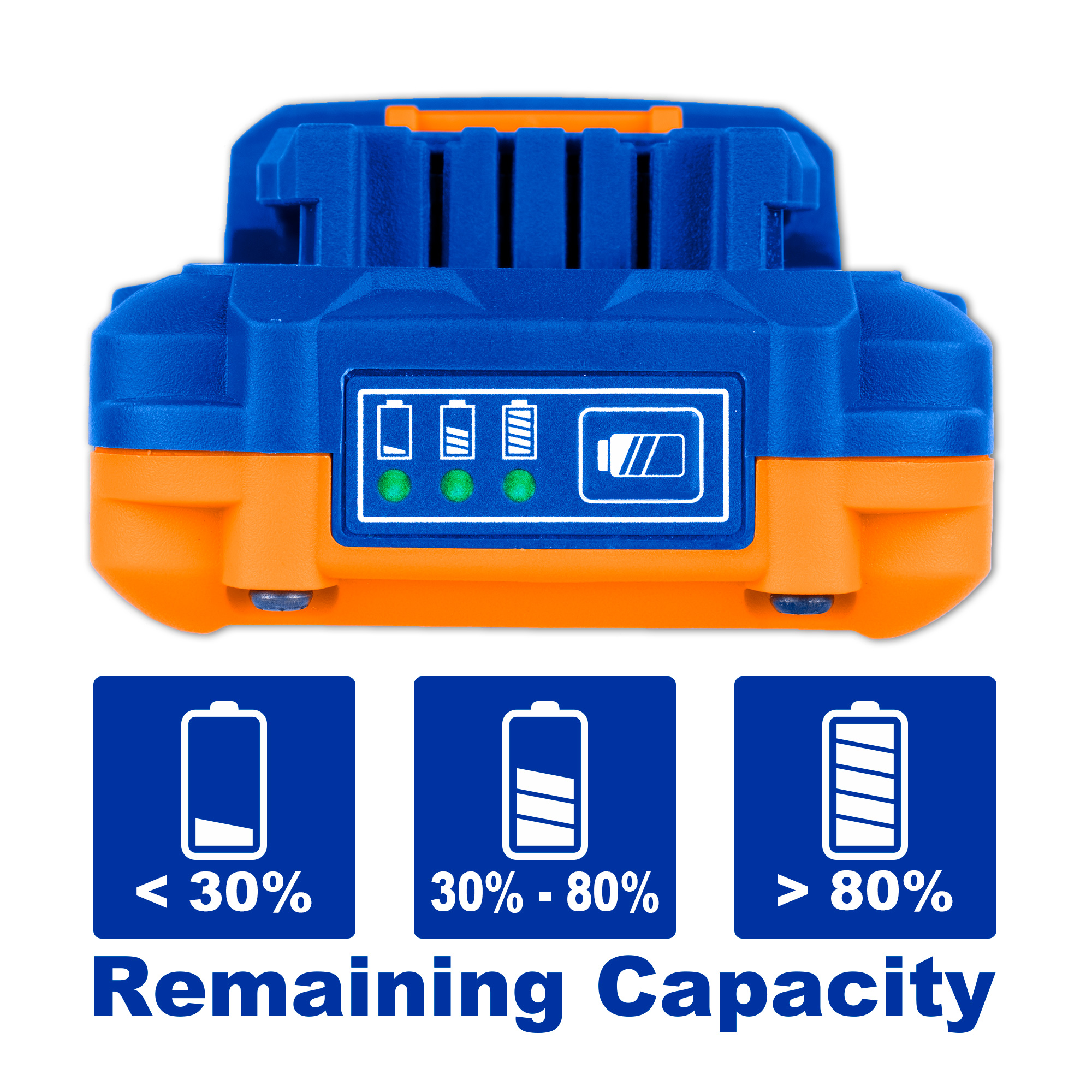 WADFOW 20V 1.5AH Lithium-ion Battery Pack  For P20S cordless tools  WLBP515. 