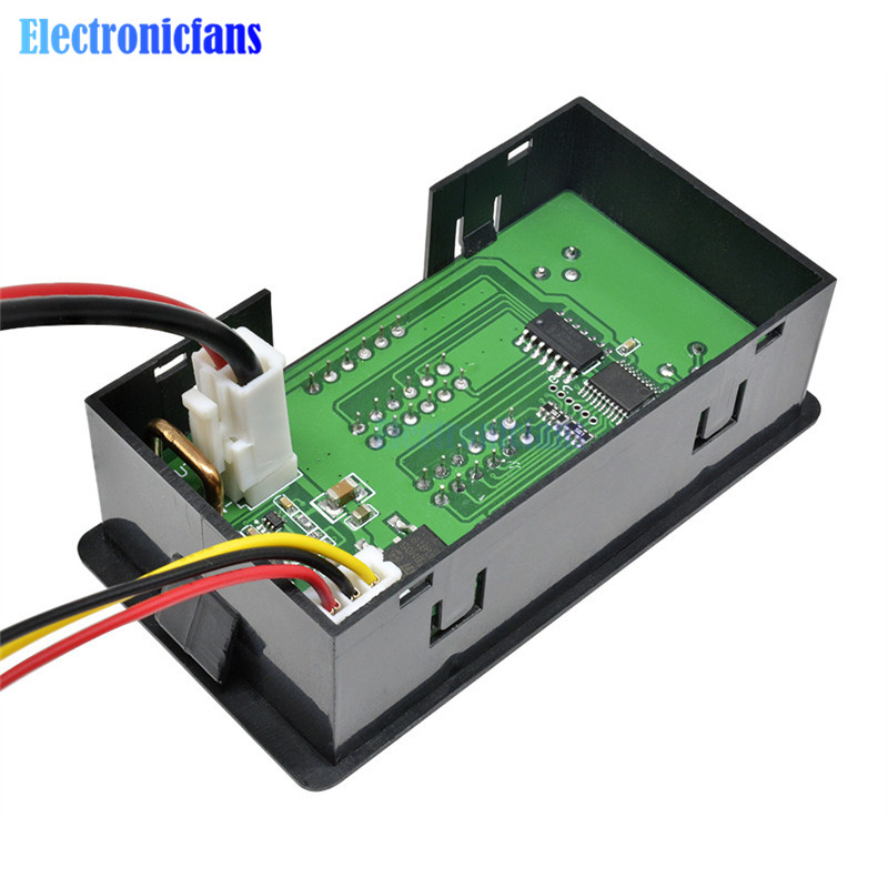 DC 0-100V 10A 1000W Digital Watt Meter DC Power Meter Energy Monitor Voltage Current Tester Analyzer 8V 12V 24V 0.28" LCD Meter. 