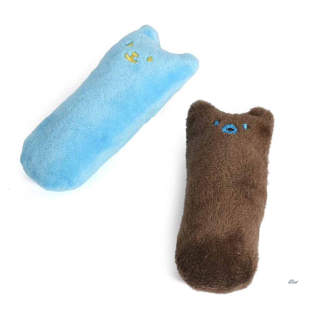 [SY] Cute Pillow Scratch Crazy Cat Kicker Catnip Toy Teeth G. 