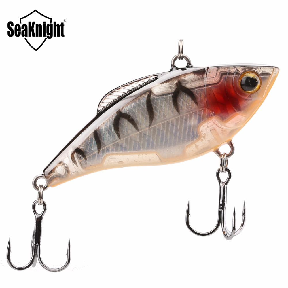 SeaKnight SK010 1PCS VIB Fishing Lure 6cm 9.5g Sinking Lure Full Layer Hard Bait Vibration Lure - L01. 