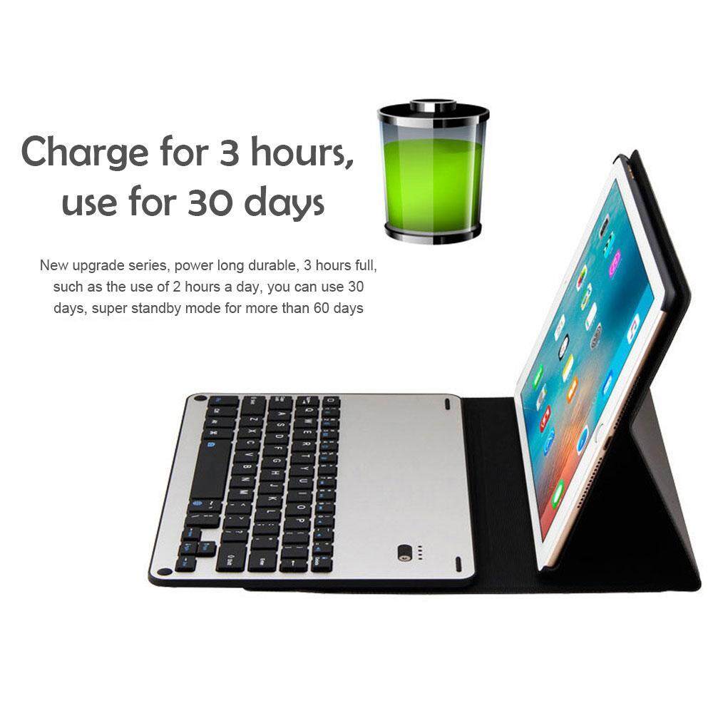Kobwa IPad Pro 10.5 Keyboard Case Cover With Aluminum LED Backlit Detachable Bluetooth Keyboard and Multi Stand Angel. 