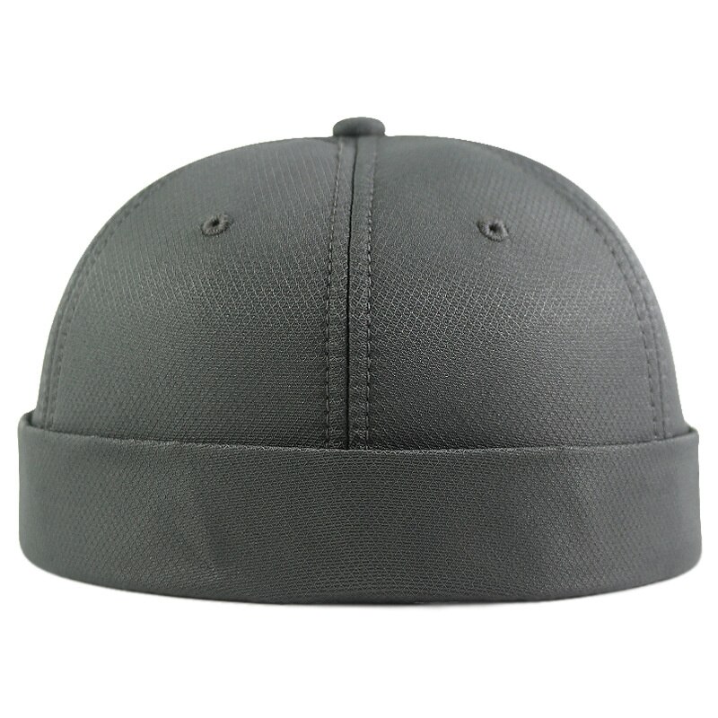 Winter Men Fleece Lining Docker Cap Skullcap Big Size Sailor Cap Beanie Hats Men Bucket Cap Brimless Hat Skullcap Bonnet Dad Cap. 