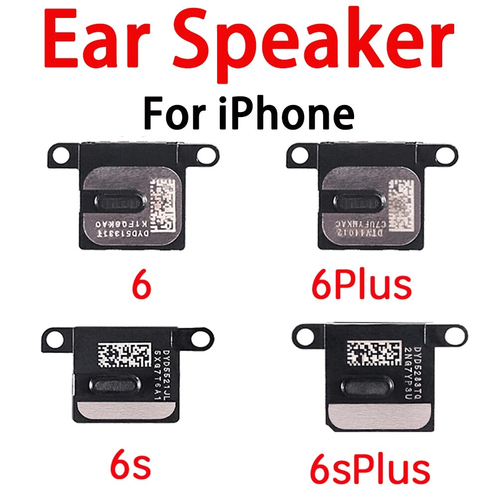 Full Set LCD Parts For iPhone 6 6P 6S Plus Front Camera Home Button Flex Cable Ear Speaker With All Screws Replacement. 