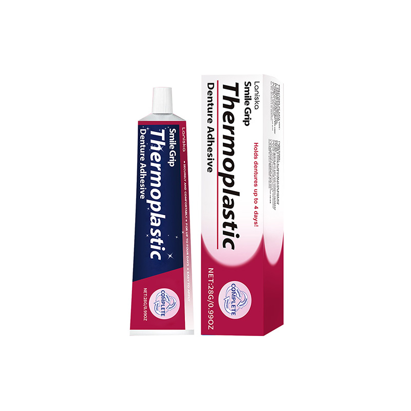 Comfort Denture Adhesives Glue Teeth Care Thermoplastic Denture Silicone Reline Kit Adhesive Cushion Friction Fixed Dentures. 