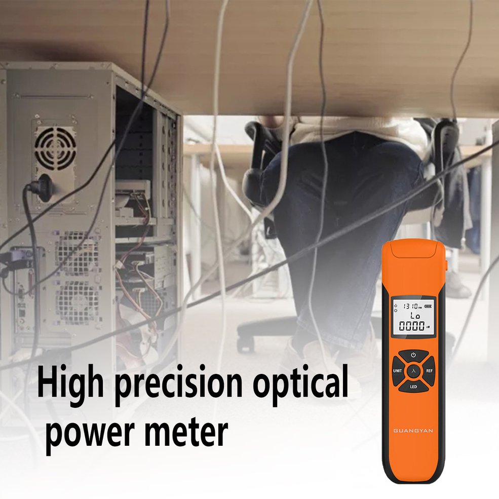 G10 High Precision Optical Power Meter Rechargeable Optical Power Detection. 