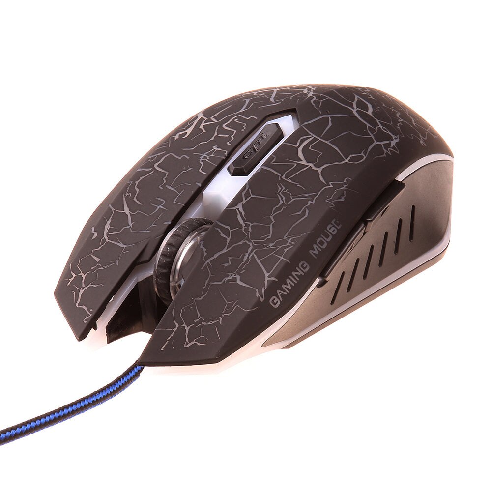 Colorful LED Computer Gaming Mouse Professional Ultra-precise Game For Dota 2 For LOL Gamer 2400 DPI USB Wired Mouse. 