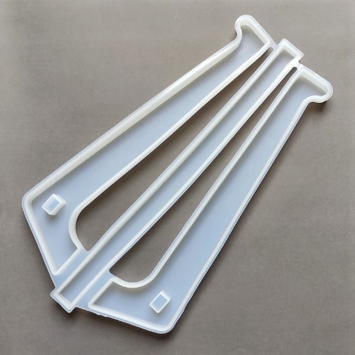 Laptop Stand Silicone Mold for Resin Craft Cooling Pad Epoxy Resin Mold DIY Silicone Mold for Laptop Cooling Rack Epoxy Craft. 