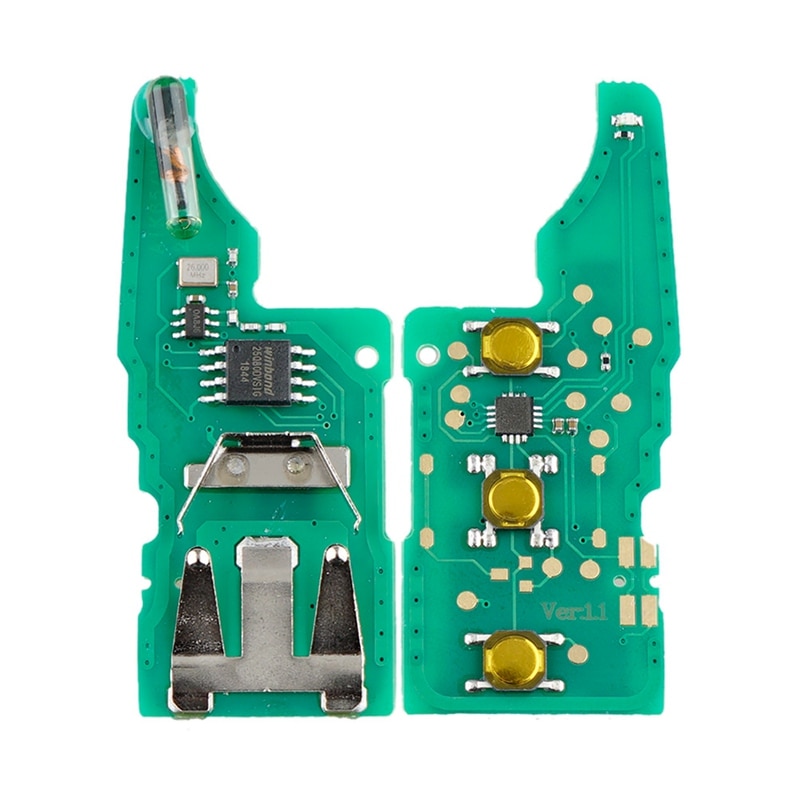 【Alizeker Mall】3 Buttons Remote Key Fit VW/ Caddy Golf Beetle  Up Touran 5K0837202AD 837 202 AD. 
