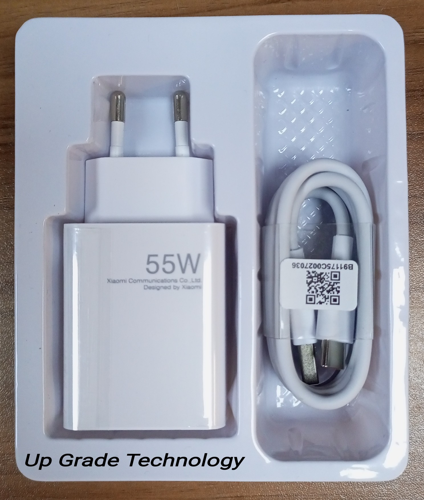 Xiaomi 55W Super-Vooc Supper-Fast GaN Charger Type-C. 