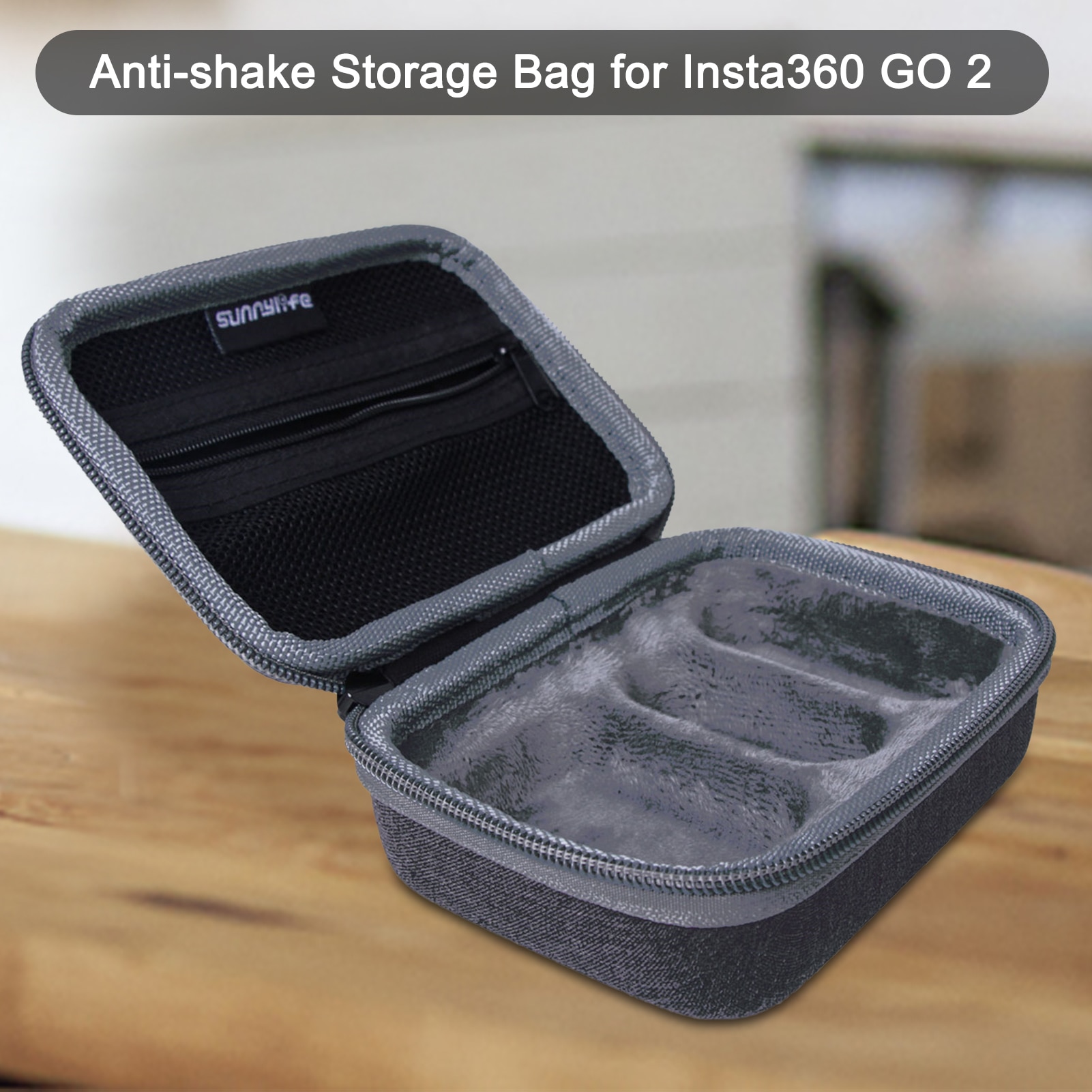 For Insta360 GO 2 Storage Bag Mini Carrying Case Handbag Protective Box For Insta360 GO2 Camera Accessories For Insta360 GO 2. 