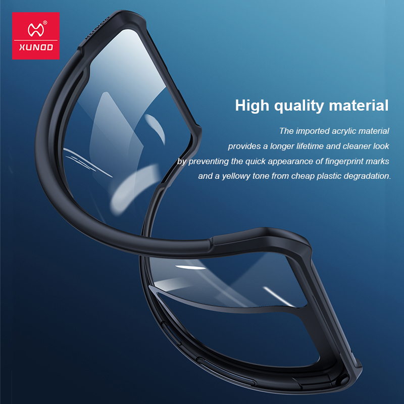 For Apple iPhone XS Max Hard Clear Acrylic Shockproof TPU Bumper Mobile Phone Case Back Cover. 