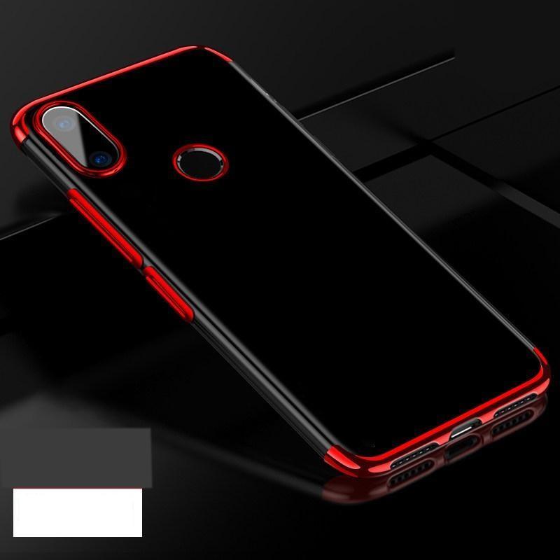 Tpu Back Cover For Redmi Note 6 Pro Transparent And Red Buy Online At Best Prices In Bangladesh Daraz Com