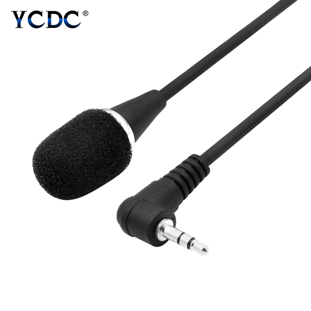 Ycdc 3.5mm Jack Flexible Gooseneck Mini Condenser Lavalier Microphone For Pc Skype Yahoo Voip For Microphone Studio. 