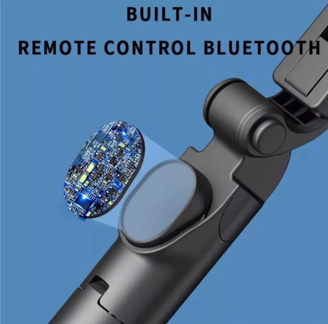 Premium flexible 2 in 1 Bluetooth Selfie Stick Tripod Remote Control Selfie Stand. 