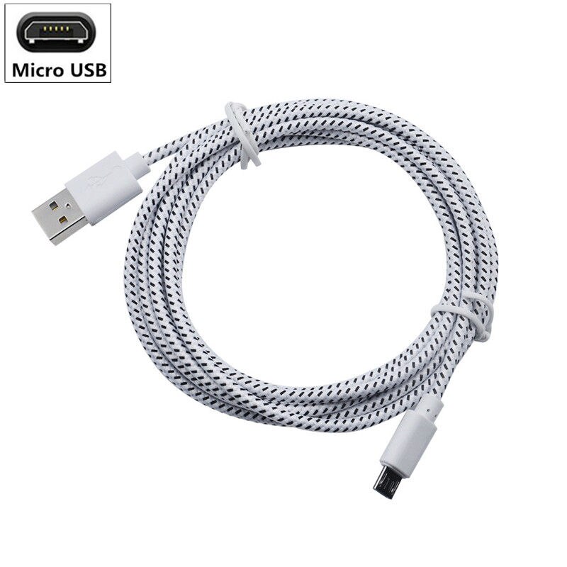 【happy one】Metal Micro USB for Sony Xperia Z1 Z2 Z3 Z4 Z5 L36H L39H Charger Cable for ZTE Blade S6 L3 3 X3 V9 Vita Data. 