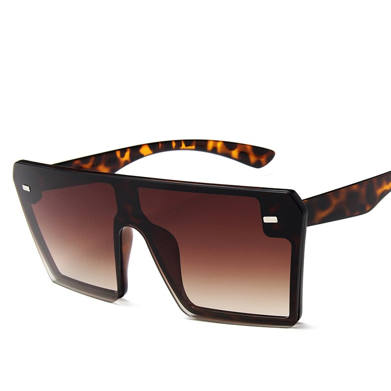 【happy one】Shield Sunglasses Women Brand Designer 2019 Flat Top Gradient Female Sun Glasses For Women Shade UV400. 