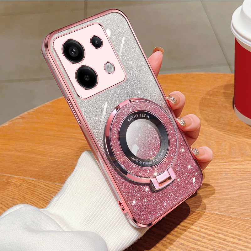 VRQR New Style Phone Case For Xiaomi Redmi Note 13 Back Cover Beautiful Wireless charging Cover Note 13 Pro Plus 13 Rpro POCO X6