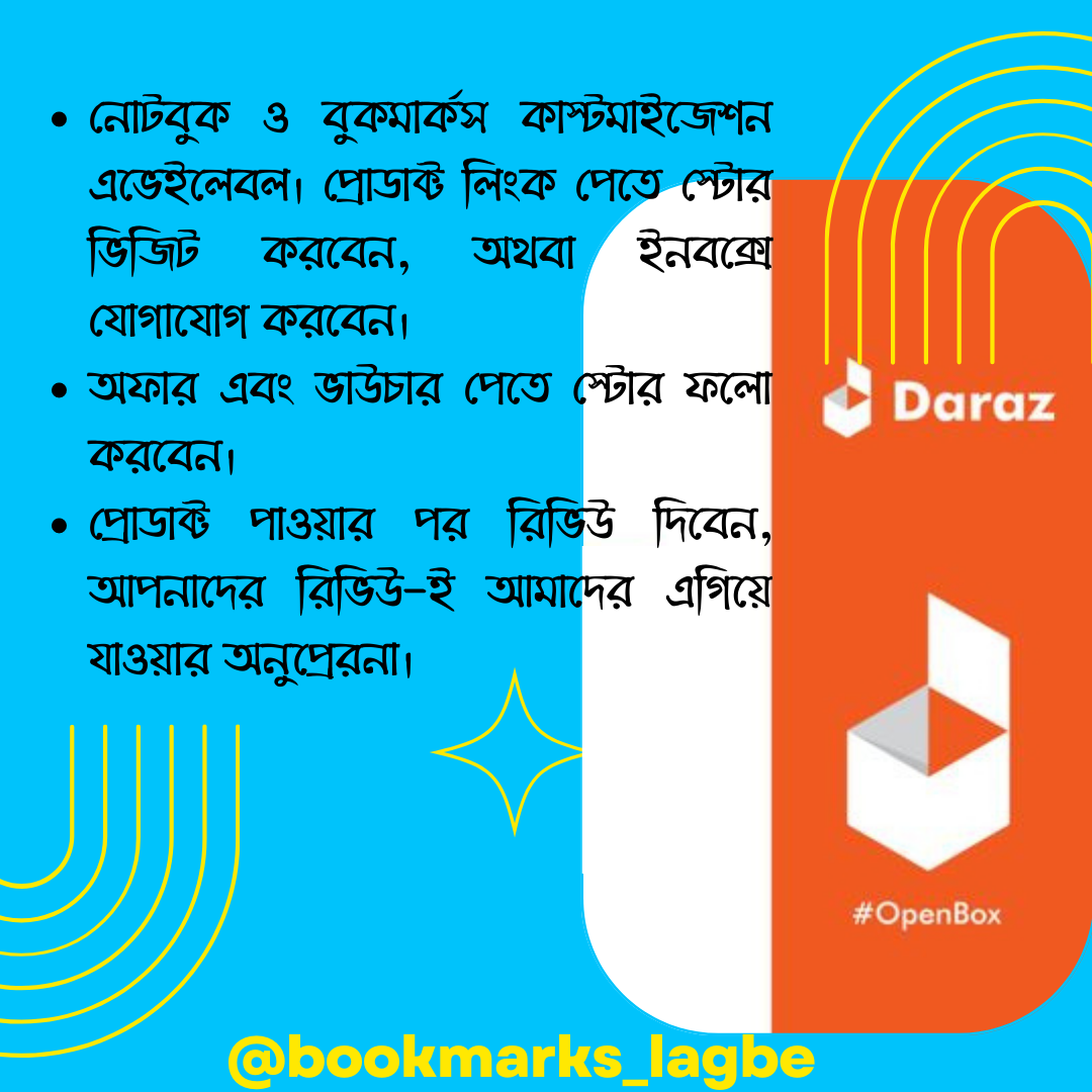 6 Colorful Bookmark (Customization available)- aesthetic design. 