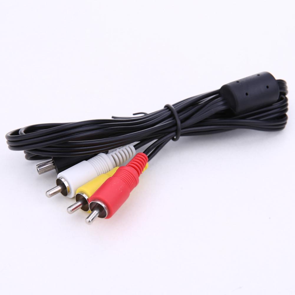 Camera Audio Video AV Cable Mini USB to 3 RCA for Canon EOS 5D2 5D Mark III 6D 7D 60D 70D 700D 760D. 