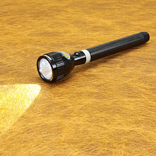 Geepas GFL3803 Dubai made Rechargeable LED Flashlight Lifetime warrenty. 