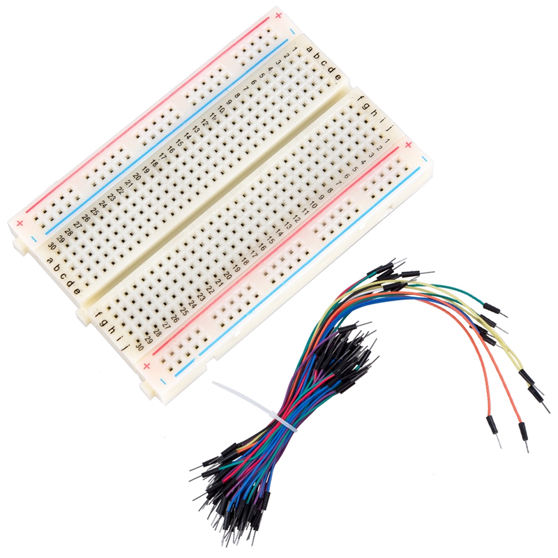 FS-65 x Jumper Wires Asked Jumpers Breadboard \u0026 Breadboard Experiment Board  Breadboard 400 Contacts: Buy Online at Best Prices in Bangladesh |  Daraz.com.bd