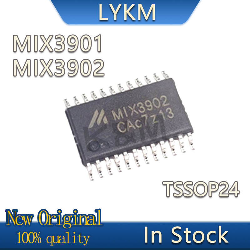 5/PCS New Original MIX3901 MIX3902 TSSOP24 Bluetooth speaker chip In Stock