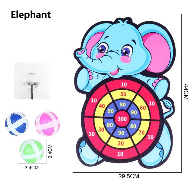 Montessori Dart Board Target Sports Game Toys for Children 4 To 6 Years Old Outdoor Toy Child Indoor Girls Sticky Ball Boys Gift | Daraz.com.bd